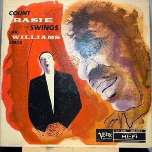 Count Basie Swings Vinyl Record - Red and Black